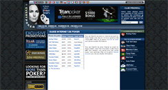 Desktop Screenshot of francais.everypoker.com
